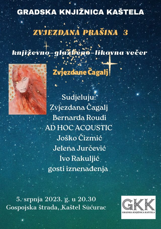 Zvjezdana prasina 3 Gradska knjiznica Kastela GKK